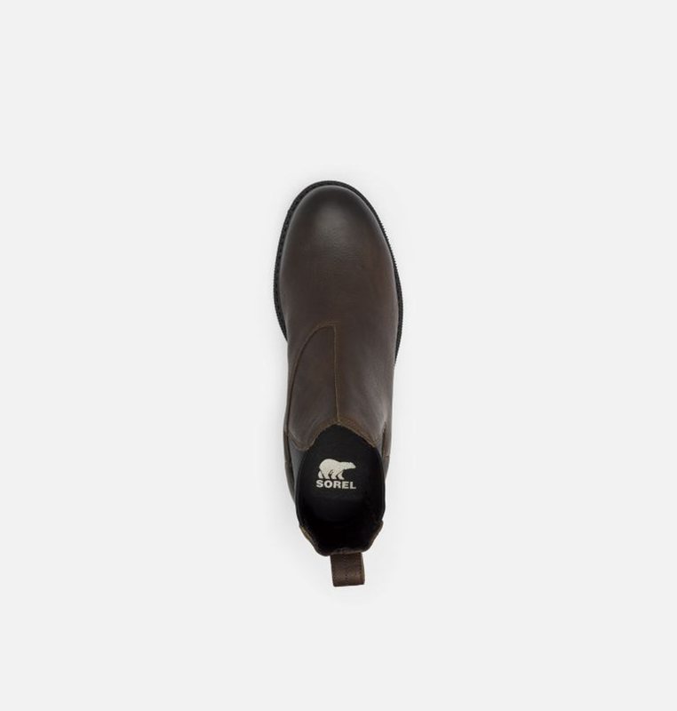 Sorel Herr Stövlar Svarta Brun - Madson™ Ii Chelsea - DZR-827534